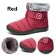 thumbnail image 1 of Botas Tobillo Impermeables Sin Cordones Nieve Mujeres Cómodas Y Cálidas Forradas Piel, 1 of 9