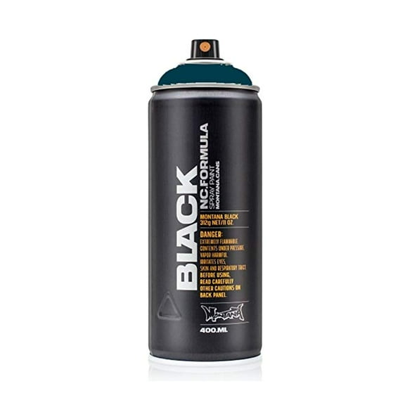 Montana Cans BLACK Spray Paint, 400ml, Neptune