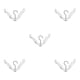 thumbnail image 2 of Colgador de ropa plegable Wosthever Organizador de guardarropa Blanco, 2 of 6