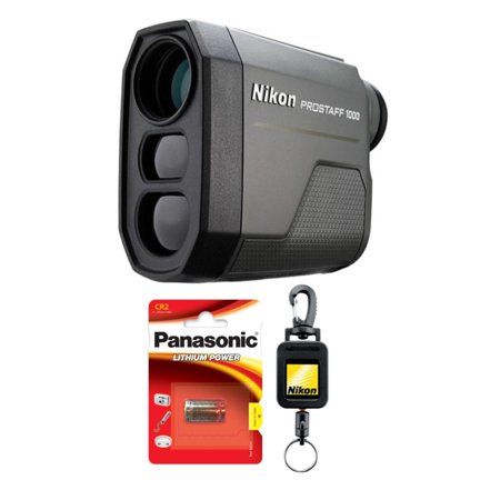 Nikon 6x20 PROSTAFF 1000 Laser Rangefinder with Retractable Tether and Battery