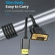 thumbnail image 2 of HDMI-Compatible to VGA Converter Cable 1080P Gold Plated for PC, Laptop, Switch, TV Box 1M Long Vide, 2 of 5