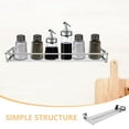 thumbnail image 6 of ADDHAT Stainless Steel Narrow Wall Shelf Silver Kitchen Spice Rack for Wall Mount, 6 of 7
