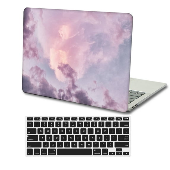 KSK KAISHEK Hard Case Cover Only Compatible 2012 2013 2014 2015 Rel. Old MacBook Pro 13" with Retina Display No CD-ROM / USB-C + Black Keyboard Cover Model: A1425 & A1502 Purple series 0639