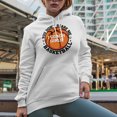 thumbnail image 2 of Funny You Can't Scare Me, I Coach Girls Basketball Quote, White Hooded Sweatshirt or Hoodie, Small, 2 of 5