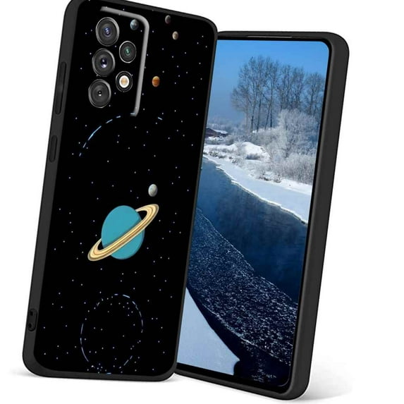 Compatible with Samsung Galaxy A32 5G Phone Case, planets-universe-217 Case Silicone Protective for Teen Girl Boy Case for Samsung Galaxy A32 5G