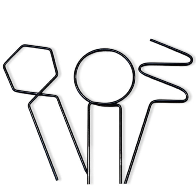 3 piezas Planta de escalada Trellis Fruit Training Support Stakes Cama elevada Soporte de tallo Oficina interior Outdoor Garden Suministros Inevent HA047831-00
