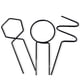 thumbnail image 1 of Planta de escalada Trellis Fruit Formning Support Stakes Cama elevada Soporte de tallo Oficina interior Outdoor Garden Suministros 3 piezas Monstrate HA047831-00, 1 of 7