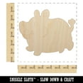 thumbnail image 2 of Chubby Round Hippo Hippopotamus Wood Shape Unfinished Piece Cutout Craft DIY Projects - 6.25 Inch Size - 1/8 Inch Thick, 2 of 7