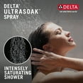 thumbnail image 6 of Delta 52484 Universal Showering Ultrasoak 7-13/16" Square 1.75 GPM Multi Function Rain, 6 of 7