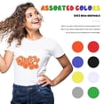 thumbnail image 2 of Vinilo de transferencia de calor HTVRONT 3D Puff para camisetas, 8 colores, 2 of 7