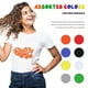 thumbnail image 2 of Vinilo de transferencia de calor HTVRONT 3D Puff para camisetas, 8 colores, 2 of 7