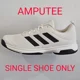 thumbnail image 1 of Ad-id-as Men's Game Spec FX3651 Sneaker ~ White ~ Amputee/Single Shoe, 1 of 5