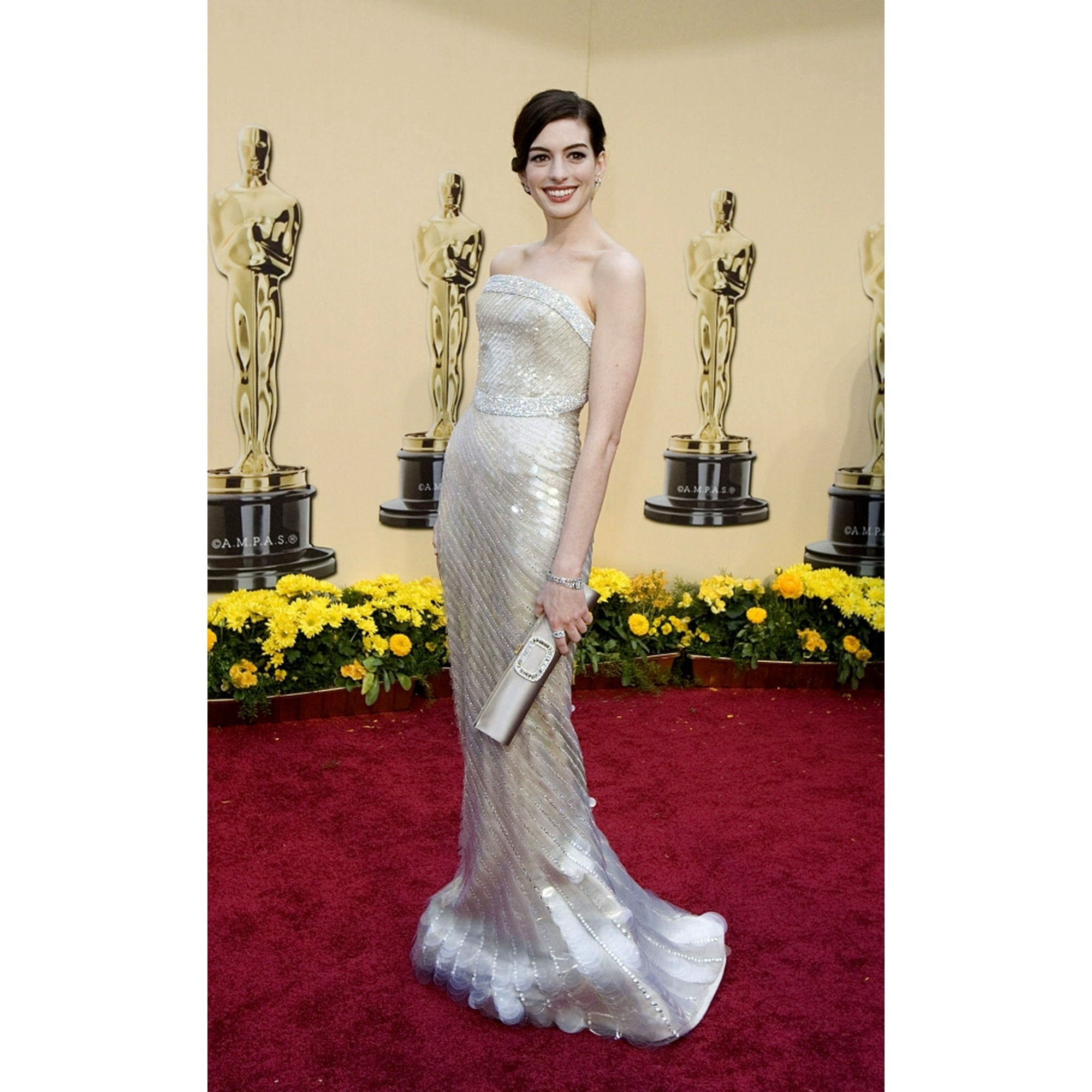 Armani Prive Anne Hathaway Oscars Dress Armani Gowns Store