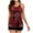 #1 Wine, variant on Luxalzxs Tankini Swimsuits for Women Two Piece Plus Size Bathing Suits Swimwear with Tummy Control Boyshorts
