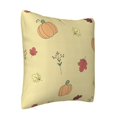 thumbnail image 2 of ZICANCN Decorative Throw Pillow Covers , Halloween Fall Wallpaper Pattern Couch Sofa Decorative Knit Pillow Covers for Living Room Farmhouse 22"x22", 2 of 8