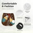 thumbnail image 4 of Bixox Women's Rooster And Chicken pattern 2 in 1 Running Shorts - Lightweight Athletic Workout Gym Yoga Shorts Liner with Pockets - X-Large, 4 of 7