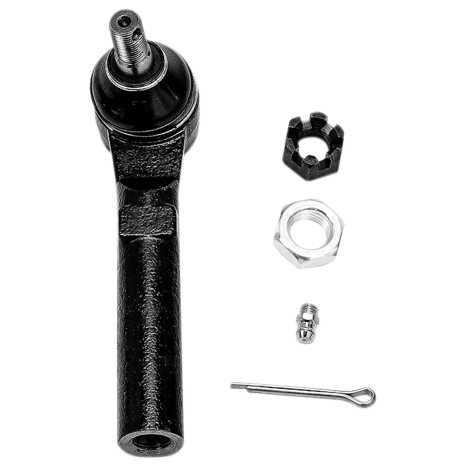 Detroit Axle - 4pc Front Tie Rods Ball Joints for Subaru Forester Impreza Legacy Crosstrek Saab 9-2x