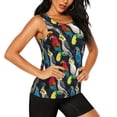 thumbnail image 2 of Sigee Parrot for Women's Workout Tank Top,Running Tank Tops,Sleeveless Gym ClothesLarge, 2 of 8