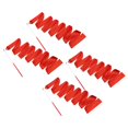 thumbnail image 1 of Uxcell 4 Pcs Dance Ribbons, 78.7 Inch Gymnastics Ribbon Streamers with Red Wand for Gymnastics Artistic, Red, 1 of 7