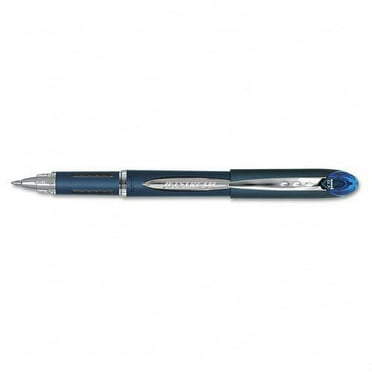 uni-ball : Jetstream Stick Roller Ball Pen, Blue Barrel/Ink, Med Point, 0.70 mm Line Size -:- Sold as 2 Packs of - 1 - / - Total of 2 Each