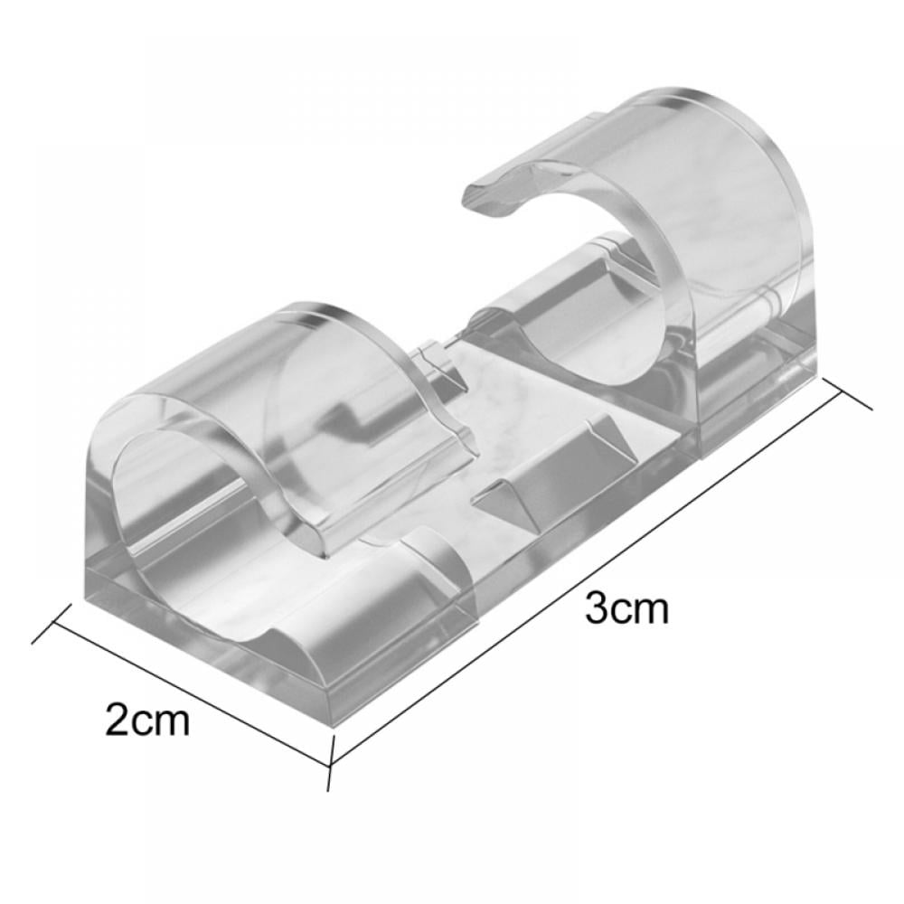 20 Pcs Self Adhesive Cable Management Clips, Cable Organizers Sticky