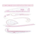 thumbnail image 3 of Regla curva francesa Strade Fareast Limited 7 piezas, 3 of 8