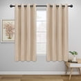 thumbnail image 1 of Cortina Easy-Going Blackout con aislamiento térmico, color beige, 132 x 160 cm, 1 of 7