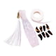 thumbnail image 2 of Juego de púas de dedo para guzheng para niños, accesorios para instrumentos musicales con cinta adhesiva. Marrón, 2 of 9