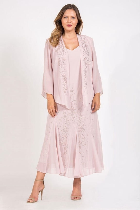 Long Formal Jacket Dress 058260