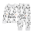 thumbnail image 2 of WOYY Halloween Pajamas for Girls Kids Coloring Long Sleeve Top Pants Outfits, Sizes 3-14, 2 of 7