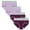 Light Purple,Light Purple,Purple,Purple, variant on POIUYTR Women's High Waisted Underwear Cotton Soft Tummy Control Plus Size Ladies Breathable Panties Briefs Multipack