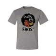 thumbnail image 2 of Wild Bobby, Pretty Girls Rock Fros Too Black History Month, Men Graphic Tees, Heather Grey, 4XL, 2 of 3