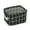 Black, variant on Small Baskets for Organizing,Book Basket,Canvas Storage Bins Basket,Storage Basket Foldable Cube Fabric Bins Square Mini Box Receive Organizer Rectangle Canvas with Handles(Black)