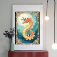 thumbnail image 2 of Diamond Art Kit for Adults, Golden Serpent Fantasy Art Diamond Painting for Adults Beginners, DIY Diamond Art Painting Kits, 5D Diamond Painting Crafts for Home Decor 12x16 Frameless, 2 of 7