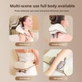 thumbnail image 3 of Portable Neck & Shoulder Massager with Deep Tissue 3D Bionic Kneading & Heat Therapy - Cordless, Rechargeable for Trapezius Muscle Pain Relief, Gray, 3 of 8