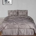 thumbnail image 2 of Pintuck Plush Microfiber 4-Piece Complete Comforter Set, 2 of 2