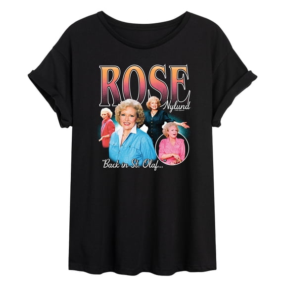 Golden Girls - Rose Bootleg Relaxed Fit T-Shirt
