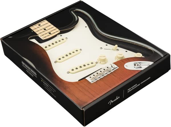 Fender Custom Shop '69 SSS Pre-Wired Stratocaster Pickguard w/ Instrument Cable