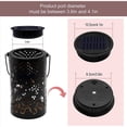 thumbnail image 2 of 2 Pack Big Solar Light Replacement Top for Outdoor Hanging Lanterns, More Powerful More Efficient, 2 of 3