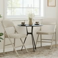 thumbnail image 6 of Accreate Folding Chairs Set - Sturdy Metal Frame, 350 lbs Capacity, Versatile for Dining, Living, Office, 6 of 8