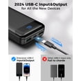 thumbnail image 5 of 40000mAh Power Bank, 30W PD Fast Charging Portable Charger with LED Digital Display, High Capacity External Battery Pack for iPhone 17 16 15 Pro Max, Samsung Galaxy, iPad, Camping by Tilnce, 5 of 9
