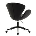 thumbnail image 6 of OS Home and Office Model AW801 Brown Faux Leather Home Office Chair, 6 of 8
