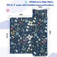thumbnail image 5 of Pioneer Flower Floral Print Pattern Toddler Nap Mats for Kids Preschool,Sleeping Mat Bag or Kids,Toddler Sleeping Bag,Toddler Nap Mat or Daycare, 5 of 6