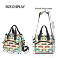 thumbnail image 4 of Herdesigns Cars Insulated Lunch Bag for Women Men Adult, Reusable Insulated Cooler Lunch Box Lunch Tote Bag for Work Picnic Beach, 4 of 7