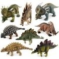 thumbnail image 4 of Figurines d'Action de Dinosaures Réalistes Modèle de Mosasaure Tyrannosaure Rex Jouets pour Garçons Cadeaux Collection, 4 of 6