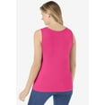 thumbnail image 2 of Woman Within Plus Size Beaded Tank Top, 2 of 6