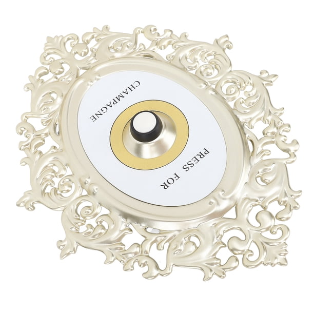 Botón Pulsador De Timbre Decorativo, Campana De Puerta Decorativa De Hierro De Estilo Europeo, Formas De Botellas De Vino Elegantes Para Estudio