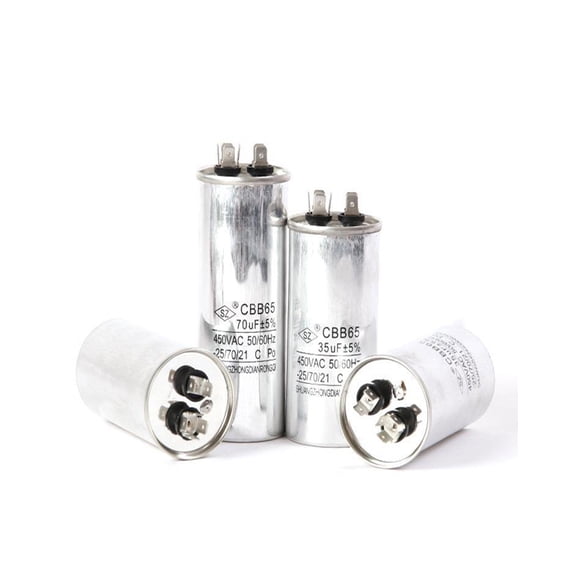 CBB65 450V AC Motor Capacitor Air Conditioner Compressor Start Capacitor 20uF 25uF 30uF 35uF 40uF 45uF 50uF 55uF 60uF 70uF 80uF