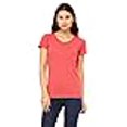 thumbnail image 3 of Le T-Shirt à Manches Courtes pour Femmes Bella + Canvas - Triblend Rouge - m, 3 of 4