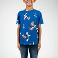 thumbnail image 3 of Sonic The Hedgehog Characters Crew Neck Short Sleeve 4pk Boy's Tees-XXL, 3 of 7